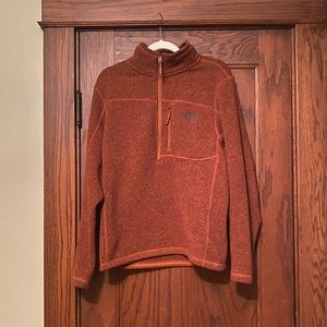 NorthFace Mens Pull Over Half Zip